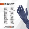 Pandora Nitrile Disposable Gloves, 10 mil Palm, Nitrile, Powder-Free, M, 40 PK, Blue HM2021833002-BU-M
